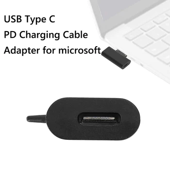 Адаптер-конвертер для быстрой зарядки USB C PD для Microsoft Surface Pro 3 4 5 6