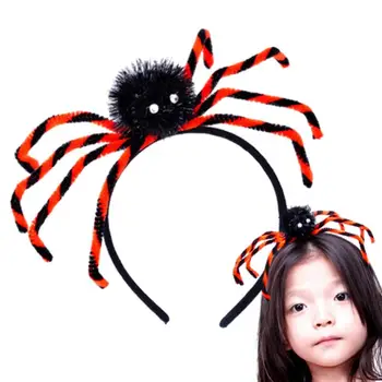 Аксессуары для костюма паука на Хэллоуин, захватывающая брошь в виде паука, булавка для Хэллоуина, хитрый реквизит, повязка в виде паука/пощечина