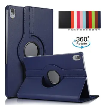Вращающийся на 360 градусов чехол Funda для Motorola Moto Tab G70 Case, 11-дюймовый планшетный ПК, складывающаяся подставка с жесткой задней крышкой