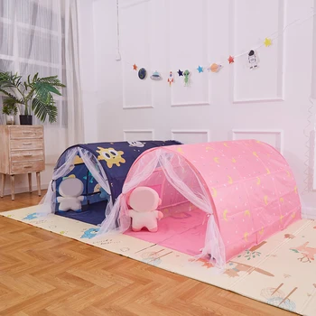 Детская игровая палатка Stars Moon с балдахином для детских игр, палатка мечты, детские игровые палатки, всплывающий игровой домик для детей, мальчиков и девочек
