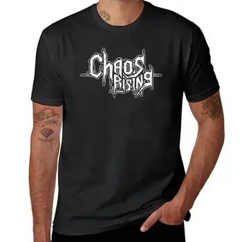 Логотип для полностью женского металлического проекта Chaos Rising, футболки с аниме, мужские футболки