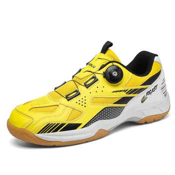 Мужская обувь для бадминтона бренда QUAOAR, женские спортивные Профессиональные волейбольные кроссовки, Мужская дышащая легкая обувь для настольного тенниса