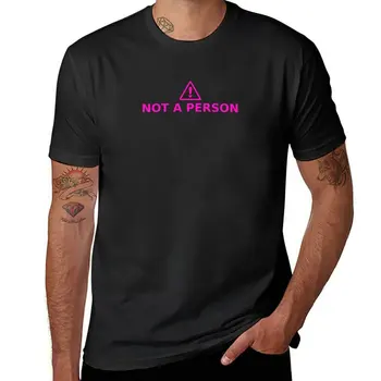 Новая футболка Not a Person, футболки для мужчин, футболки для мальчиков, забавная футболка с животным принтом для мальчиков, мужская тренировочная рубашка