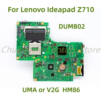 Подходит для материнской платы ноутбука Lenovo Ideapad Z710 DUMB02 с UMA или V2G HM86, протестирован на 100%, полностью работает