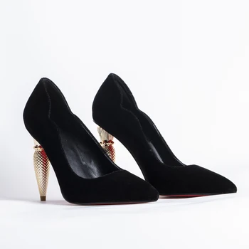 Свадебные туфли-лодочки для женщин 2023, красные туфли на шпильке для невесты, женские туфли на высоком каблуке с острым носком, роскошный дизайнерский бренд высокого качества