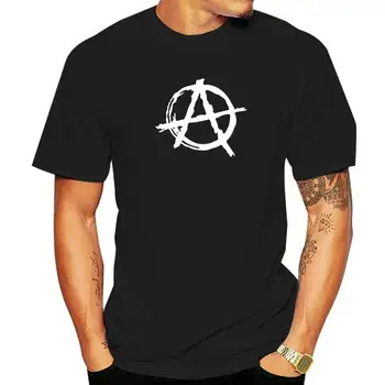Символ анархии, Панк-Рок, Бедлам, Злая Анархистская Война, футболка рокера, Уличная одежда Harajuku, 100% Футболка rt Brands